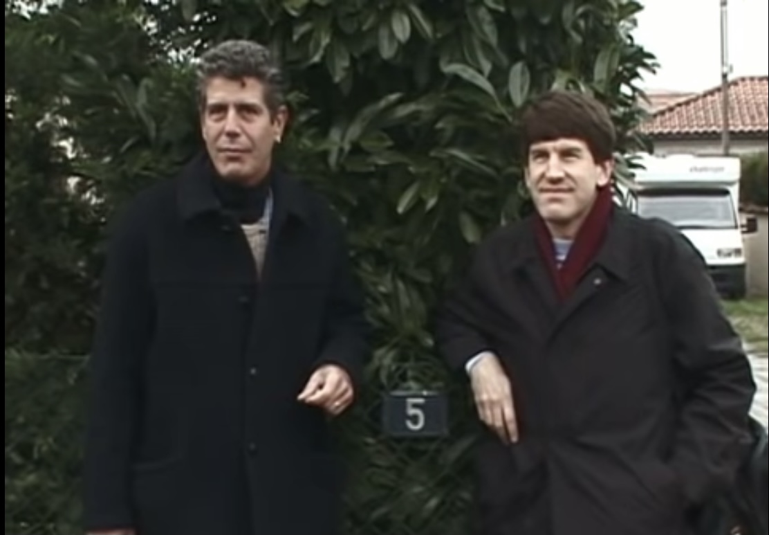 Anthony Bourdain and his brother